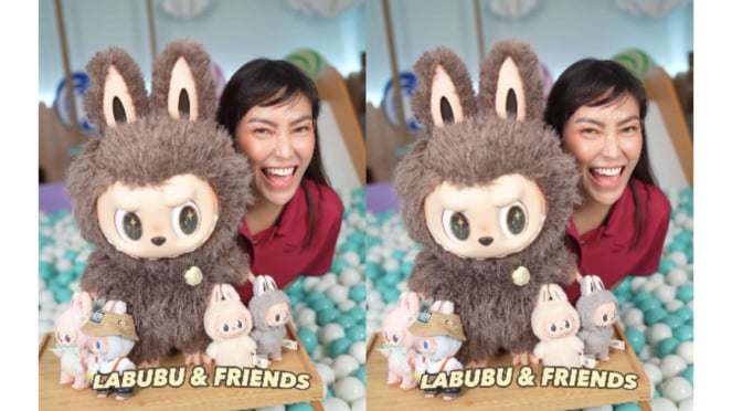 Ayu Devi collects Labubu dolls