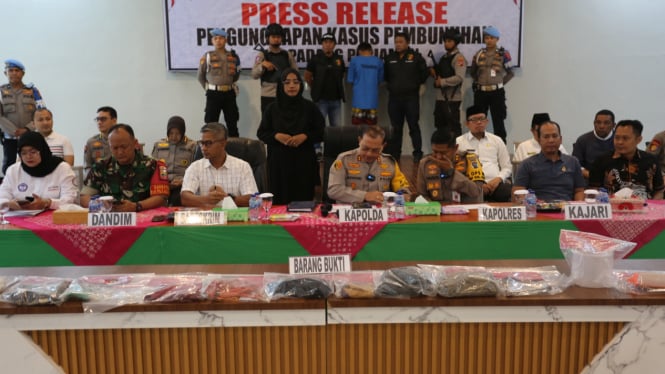 Jumpa Pers Kasus Pembunuhan Nia Kurnia Sari