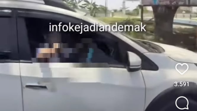 Pengguna Mobilio tembak ban mobil Pajero Sport