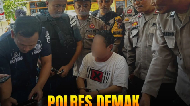 Pelaku aksi koboi penembakan ban mobil di Demak ditangkap Polisi