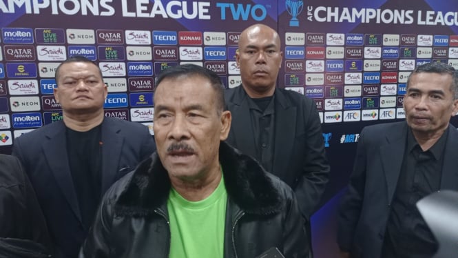 Komisaris PT Persib Bandung Bermartabat, Umuh Muchtar (foto: Dede Idrus) 