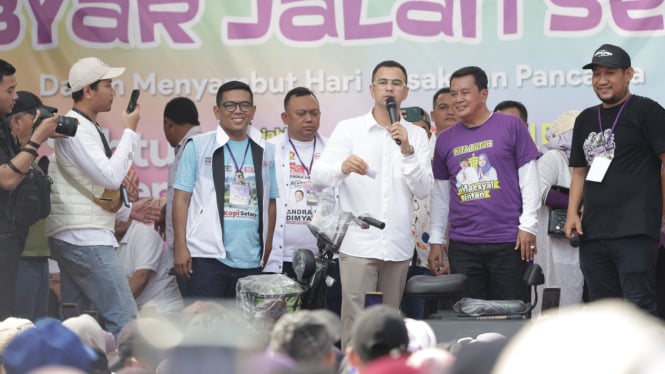 Ketua Tim Pemenangan Andra Soni-Dimyati Natakusumah, Raffi Ahmad 