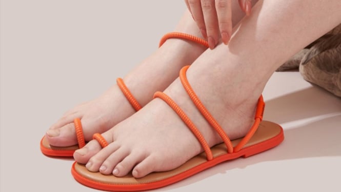 Tren model alas kaki Havaianas, koleksi Una