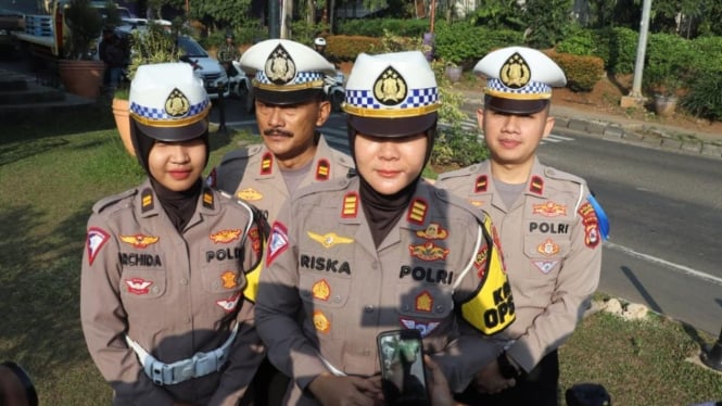 Kasatlantas Polres Kota Tangerang, AKP Riska Tri Arditia