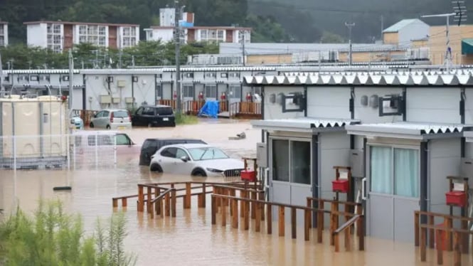 Banjir di Ishikawa, Jepang (Doc: BBC Internasional)