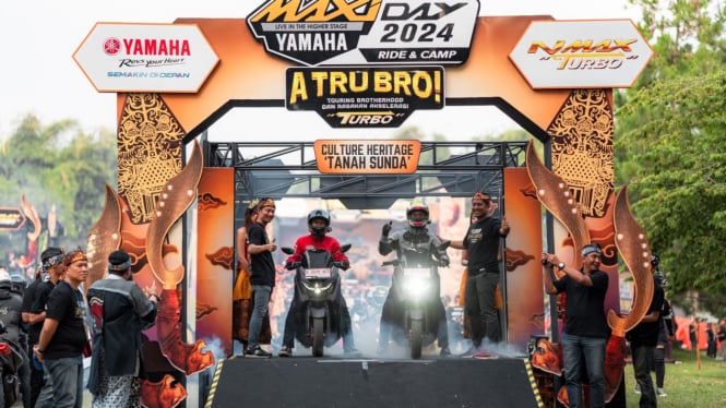 Yamaha Maxi Day 2024 di Bandung