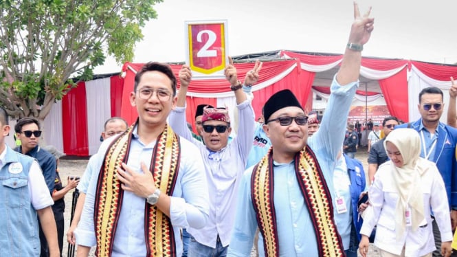 Cabup dan Cawabup  Lampung Selatan Radityo Egi Pratama-M. Syaiful Anwar.