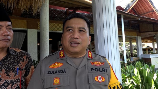 Jefe de policía de Toraja del Norte, AKBP Zulanda