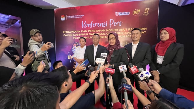 KPU sahkan nomor urut 4 paslon Pilgub Jabar 2024