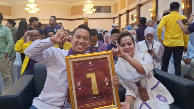 Kaesang preparándose para ganar Sespri compartió con su madre en la ciudad de Bogor Pilkada