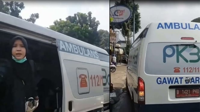 Alasan Macet Pemotor Malah Usir Ambulans yang Dalam Kondisi Darurat