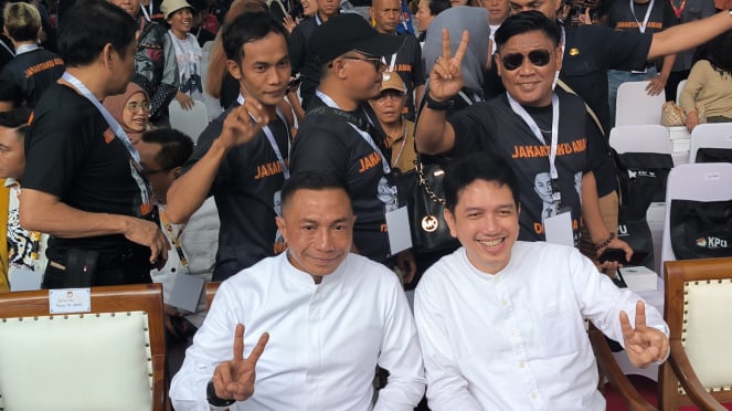 Kagub dan Kawagub Jakarta, Dharma Pongrekun-Kun Wardana mengumumkan pemilu damai