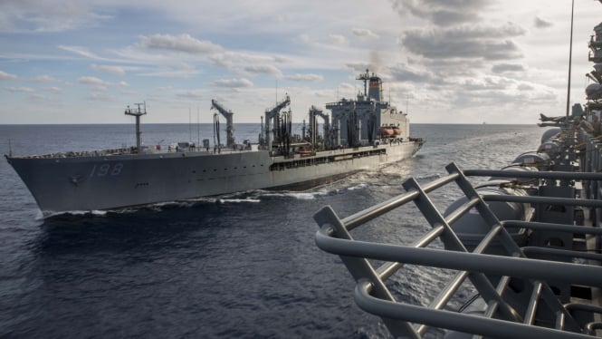 VIVA Militer: Kapal perang militer Amerika Serikat, USNS Big Horn (T-A-O-198)