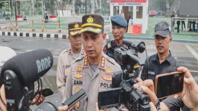 Kapolres Metro Tangerang Kota Kombes Pol Zain Dwi Nugroho.