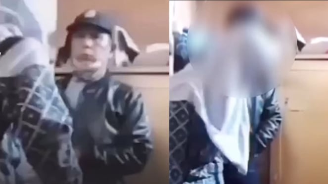 Video distorsi guru dan murid di pesantren pun beredar