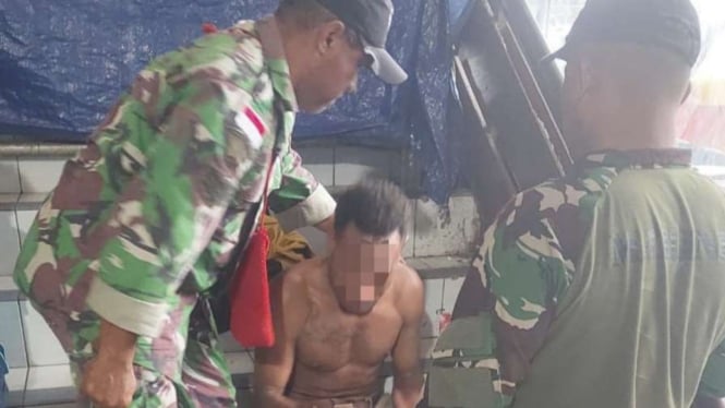 VIVA Militer: Prajurit Yonmarhanlan X tangkap penyelundup Ganja di Pelabuhan