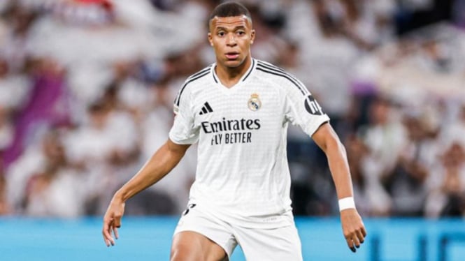 Penyerang Real Madrid, Kylian Mbappe