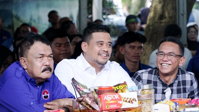 Calon Gubernur Sumut nomor urut 1, Bobby Nasution.(istimewa/VIVA)