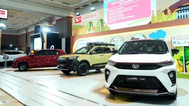 Booth Daihatsu di GIIAS Bandung 2024