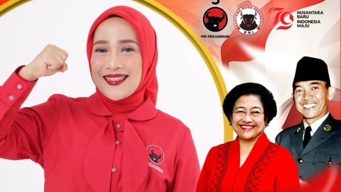 Tia Rahmania, Caleg DPR RI yang dipecat PDI Perjuangan. (Instagram Tia Rahmania).