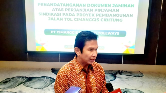 Direktur Keuangan BNBR, Roy Hendrajanto M. Sakti, saat ditemui di kawasan Kuningan, Jakarta Selatan, Kamis, 26 September 2024