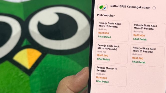 Fitur Daftar BPJS Ketenagakerjaan Lewat Tokopedia