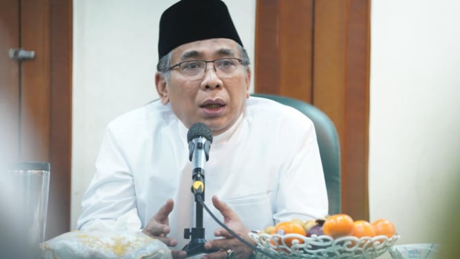 Ketua Umum NU Yahya Cholil Staquf