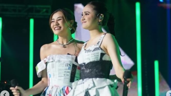 Aaliyah Massaid dan Syifa Hadju