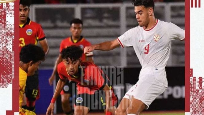 Duel Timnas Indonesia U-20 vs Timor Leste U-20