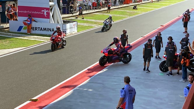 Sesi latihan 1 MotoGP Mandalika 2024