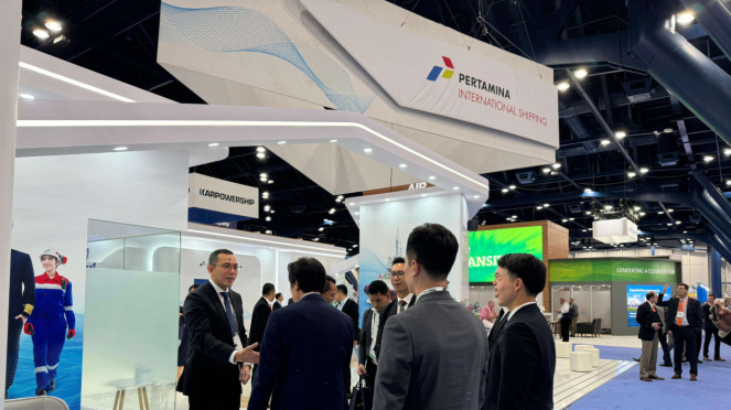 Pertamina International Shipping (PIS) di Gastech 2024.