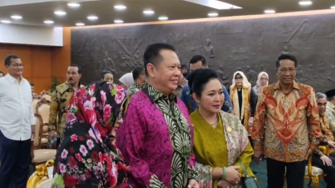 Titiek Soeharto dan Siti Hardijanti Rukmana (Tutut Soeharto) Hadiri Silaturahmi Kebangsaan di MPR RI