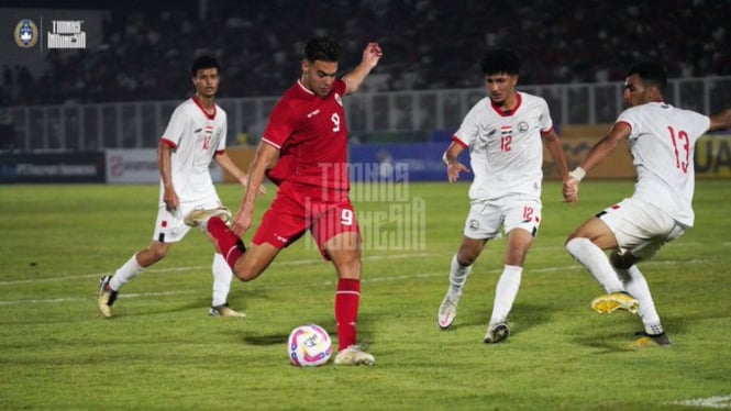 Pemain Timnas Indonesia U-20 Jens Raven