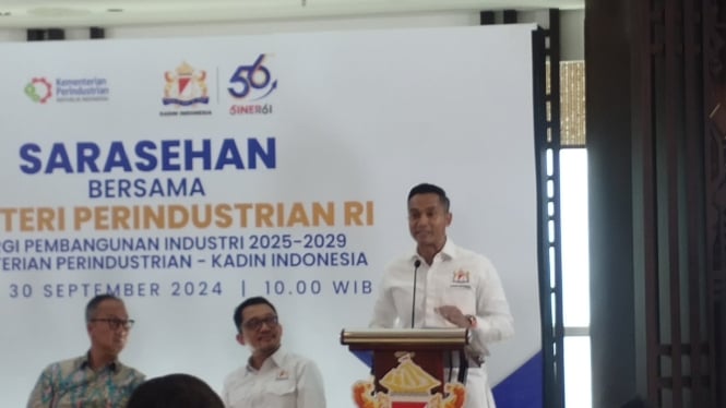 Ketua Umum Kamar Dagang dan Industri (Kadin) Indonesia, Anindya Bakrie