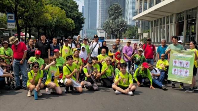 Minggu Sehat CFD Bersama Teman Disabilitas