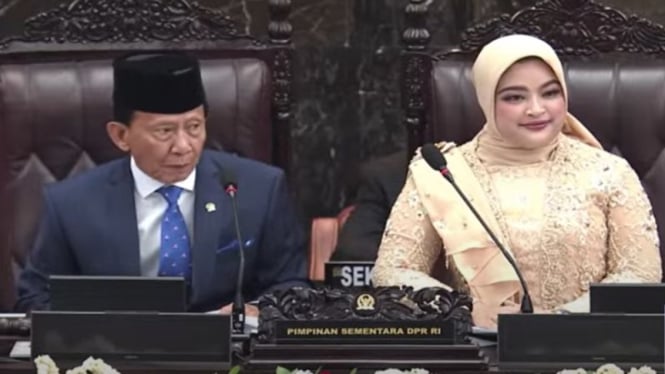 Anggota DPR RI tertua dan termuda, Guntur Sasono-Annisa Desmond Mahesa 