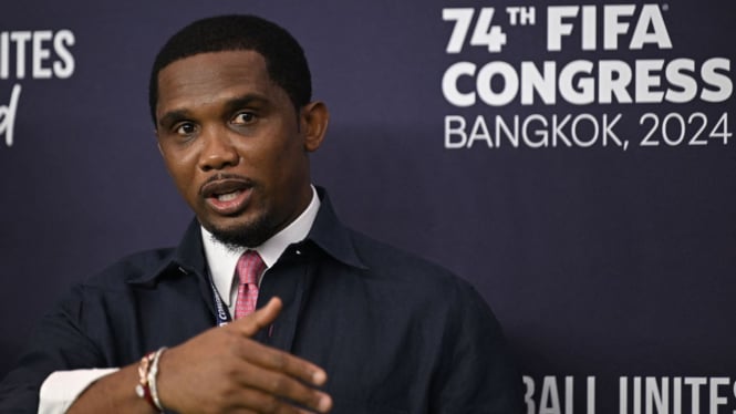 Presiden Federasi Sepakbola Kamerun, Samuel Eto'o