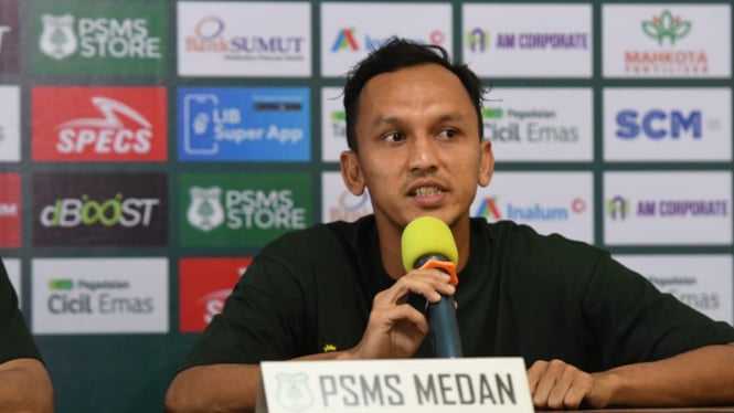 Kapten PSMS Medan, Rachmad Hidayat.(dok PSMS)