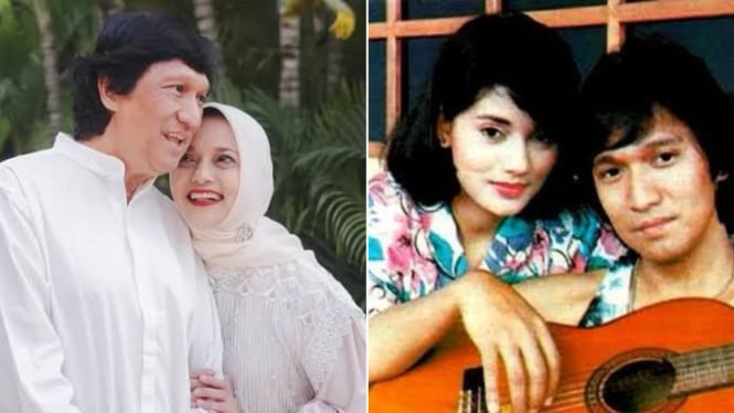 Marissa Haque dan Ikang Fawzi dulu dan sekarang