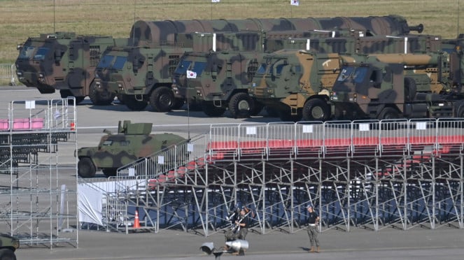 VIVA Militer: Rudal balistik Hyunmoo-5 militer Korea Selatan