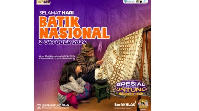 Program Spesial Untung Samsat Jateng dalam peringati Hari Batik Nasional