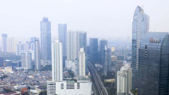 The economic growth of Indonesia