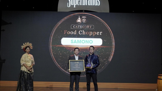 SAMONO meraih penghargaan dari Superbrands