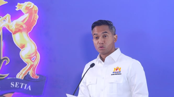 Ketua Umum Kadin Indonesia, Anindya Bakrie, Sarasehan dengan Menkominfo