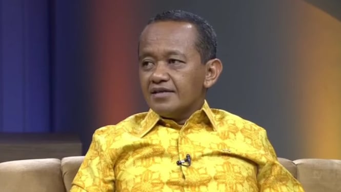 Menteri ESDM yang juga merupakan Ketua Umum Partai Golkar Bahlil Lahadalia