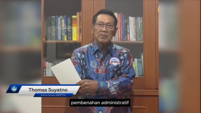 Ketua Umum ABPPTSI, Thomas Suyatno (Dok: Kemdikbudristek)