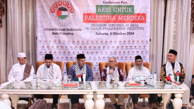 Aliansi Rakyat Indonesia Bela Palestina.