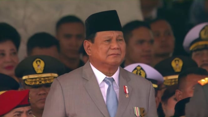 Menhan yang juga Presiden terpilih Prabowo Subianto  