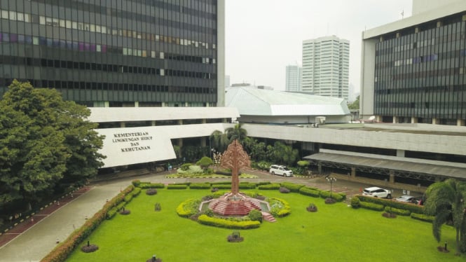 Gedung Kementerian Lingkungan Hidup dan Kehutanan (KLHK)