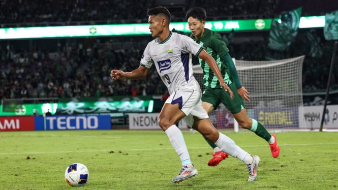 Striker Persib Bandung, Dimas Drajad (Dok 2024 Asian Football Confederation) 